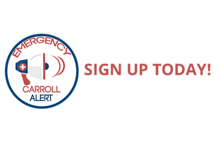 Sign up today for Carroll Alert logo